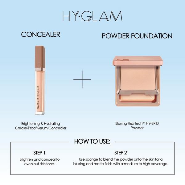 NATASHA DENONA HY-GLAM Powder Foundation #7