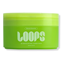 LOOPS Exfoliating Toner Biodegradable Skincare Pads