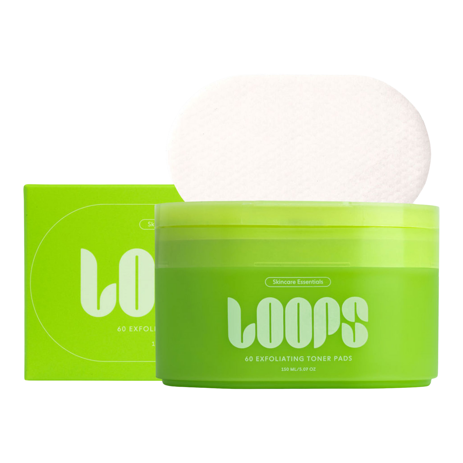 Exfoliating Toner Biodegradable Skincare Pads