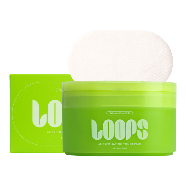 LOOPS Exfoliating Toner Biodegradable Skincare Pads #2