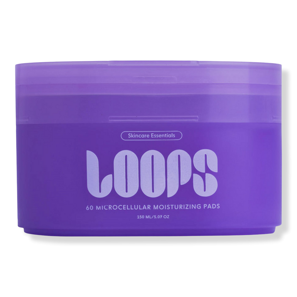 Loops Microcellular Moisturizer Biodegradable Skincare Pads