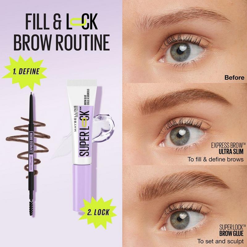 Maybelline Super Lock Brow Glue Waterproof Eyebrow Gel #7