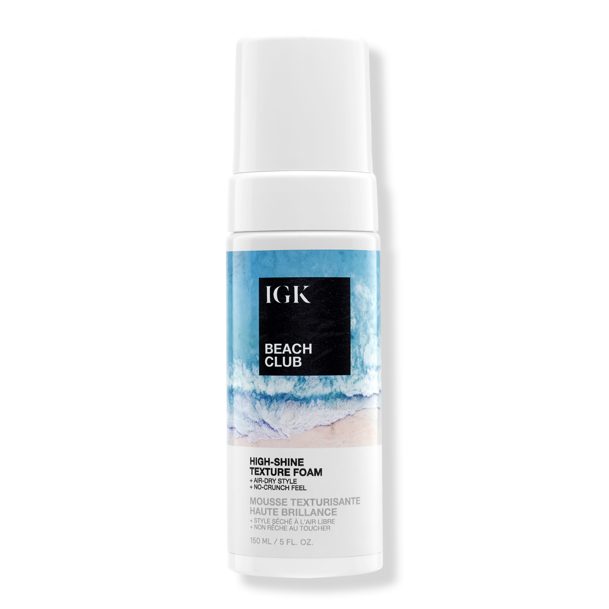 IGK Beach Club High-Shine Texture Foam #1