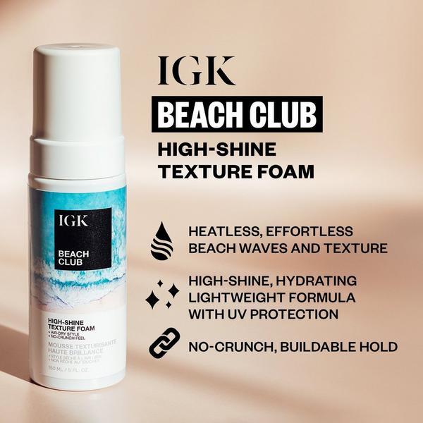 IGK Beach Club High-Shine Texture Foam #4