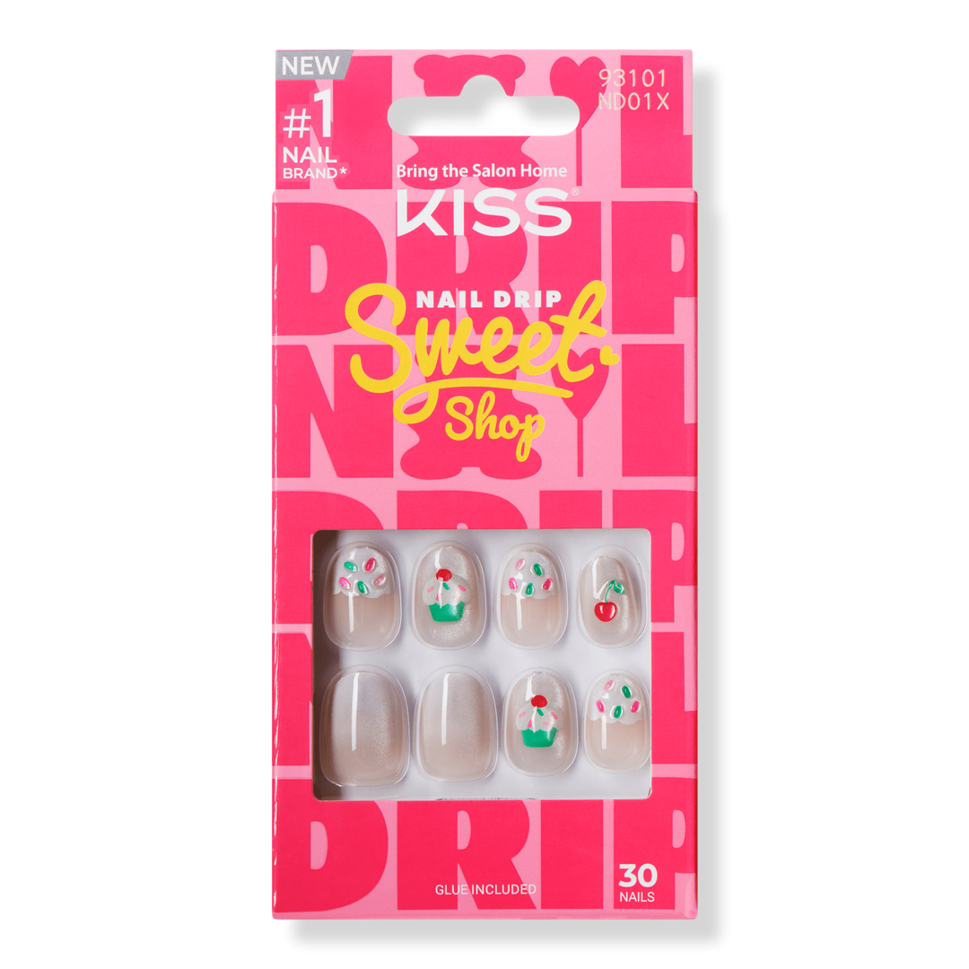 Kiss Nail Drip Glue-On Nails Sweet Shop Collection #1