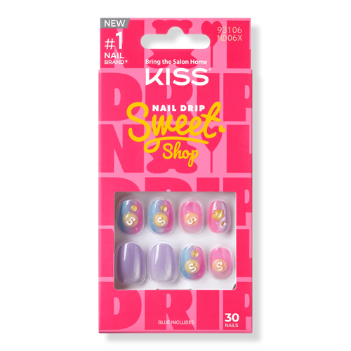 Nail Drip Glue-On Nails Sweet Shop Collection - Kiss - Ulta Beauty