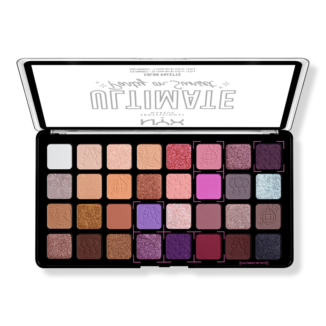 NYX Professional Makeup Limited Edition 25th Birthday Jumbo Shadow Palette #1