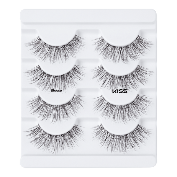 Kiss Lash Couture Naked Drama Fake Eyelashes Multipack, Blouse #2