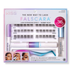 Kiss Falscara Special Edition Starter Kit, Lash Clusters, Lengthening Wisps #1