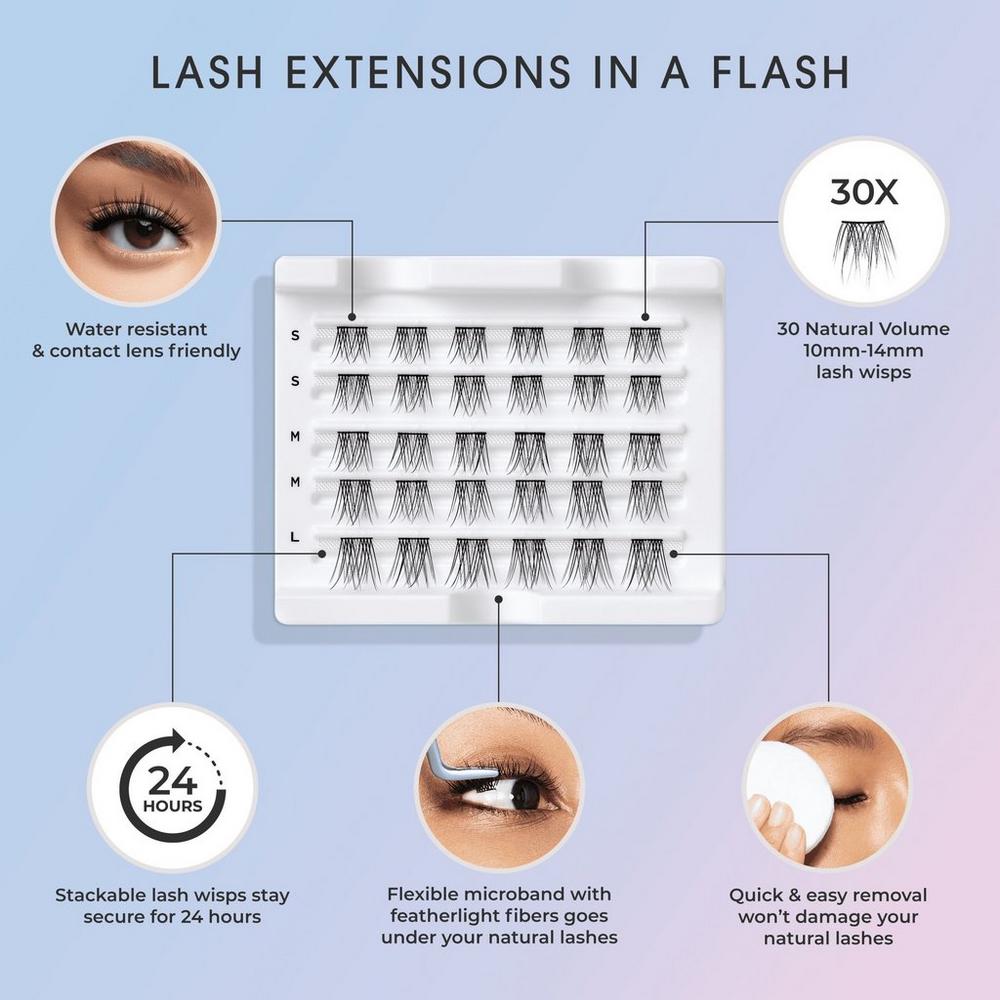 Falscara Multipack, Lash Clusters