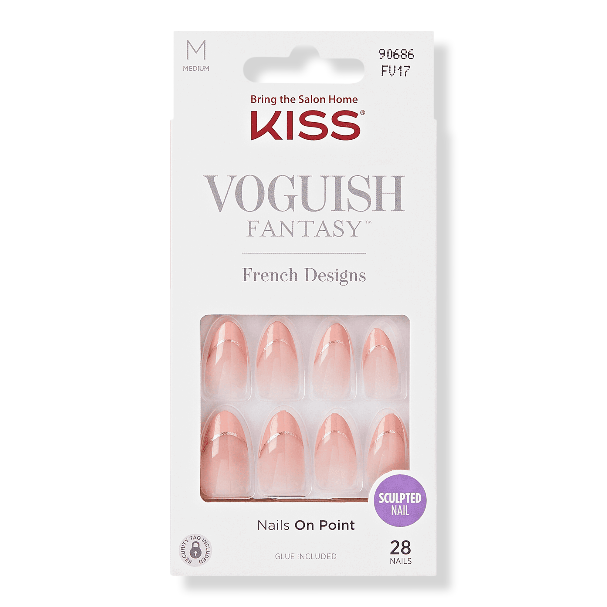 Kiss Voguish Fantasy Sculpted French Nails #1