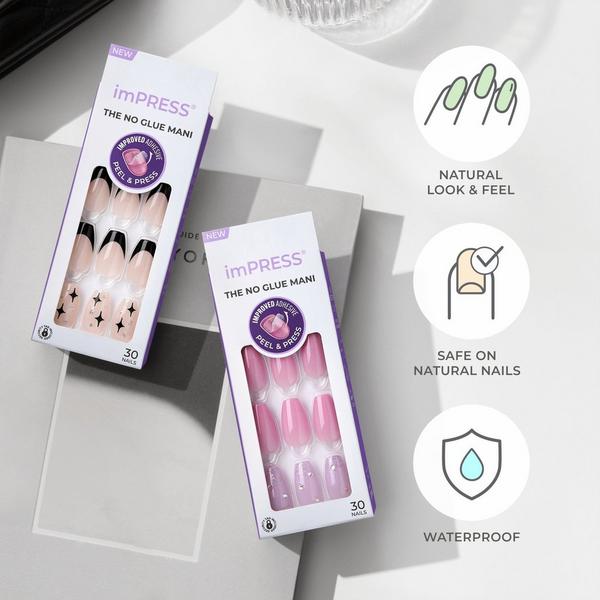 Kiss imPRESS Design Medium Press On Manicure Nails #7
