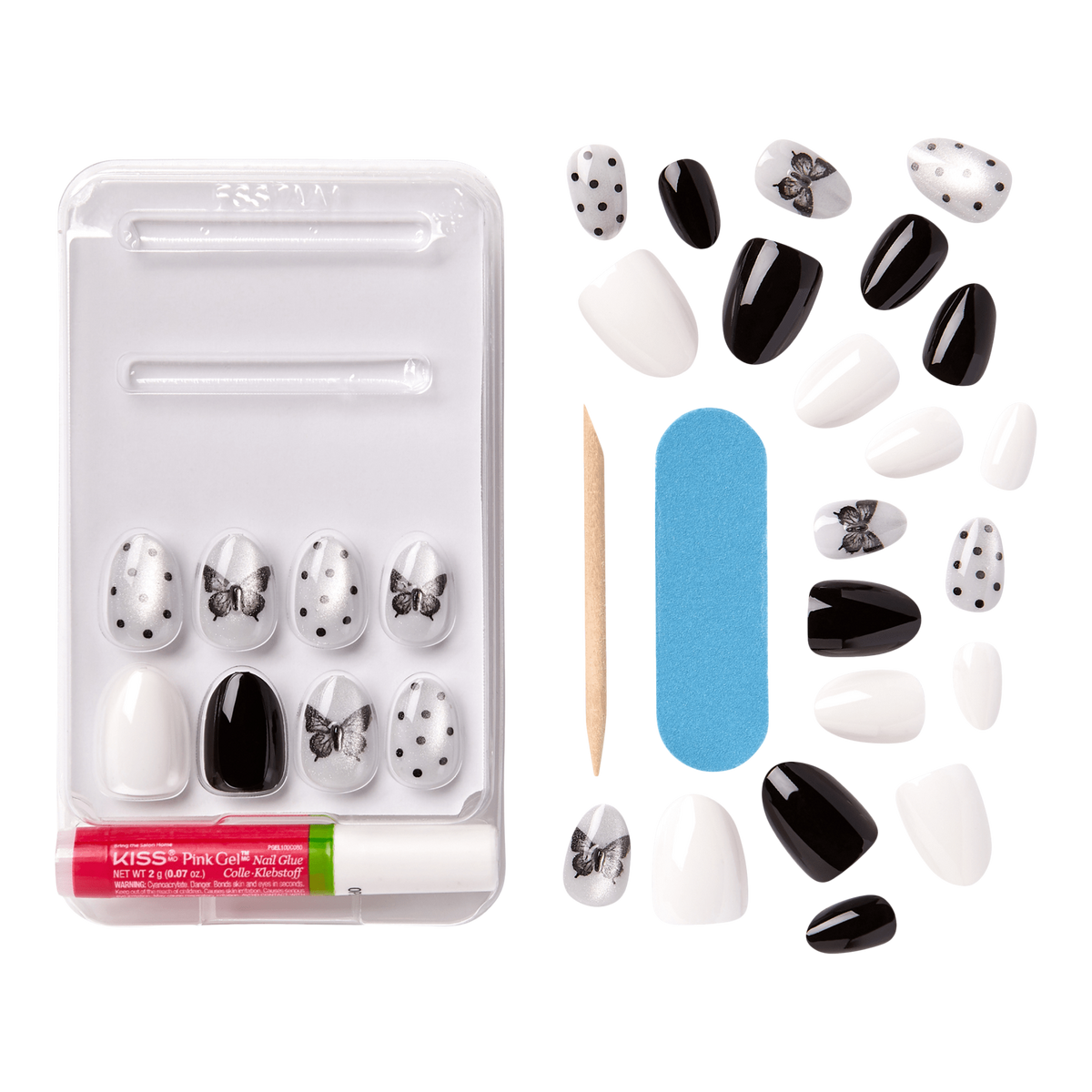 Nail Drip Glue-On Fake Nails
