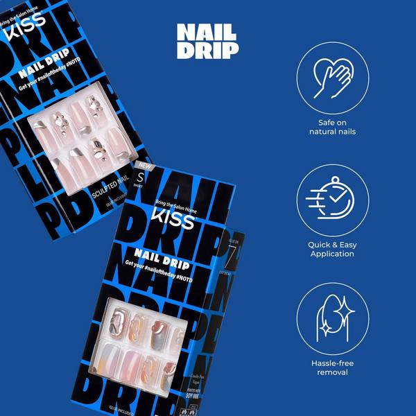 Kiss Nail Drip Glue-On Fake Nails #7