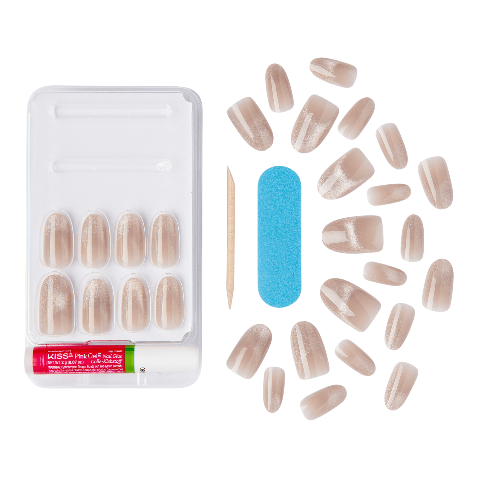 Gel Fantasy Magnetic Press-On Nails
