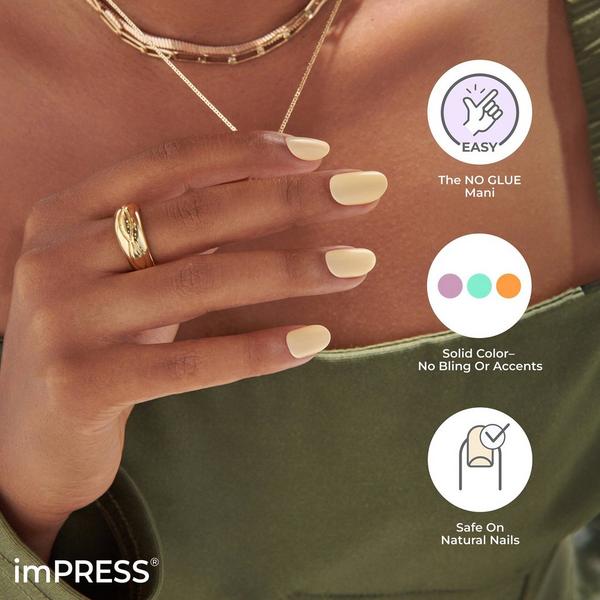 Kiss imPRESS Color Short Press-On Manicure Nails #6