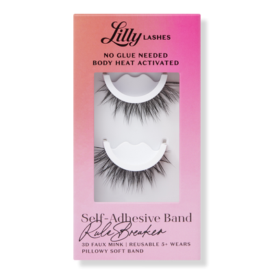 Lilly Lashes RuleBreaker Self-Adhesive 3D Faux Mink Lashes