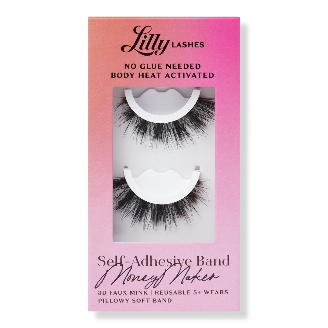 Lilly Lashes MoneyMaker Self-Adhesive 3D Faux Mink Lashes #1