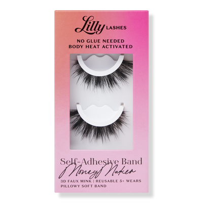 Lilly Lashes MoneyMaker Self-Adhesive 3D Faux Mink Lashes