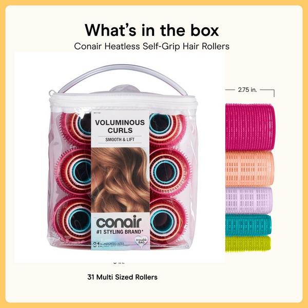 Conair Assorted Sized Self-Grip Rollers #6