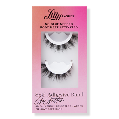 Lilly Lashes GoGetter Self-Adhesive 3D Faux Mink Lashes