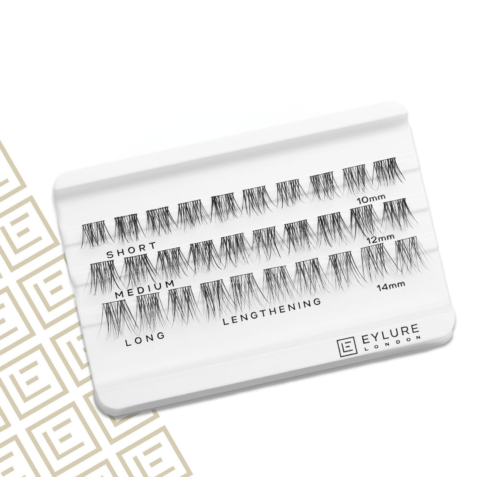 Underlash Lengthening Cluster Eyelashes