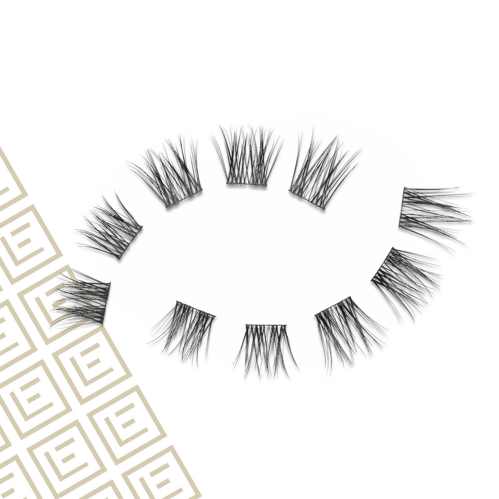 Underlash Lengthening Cluster Eyelashes