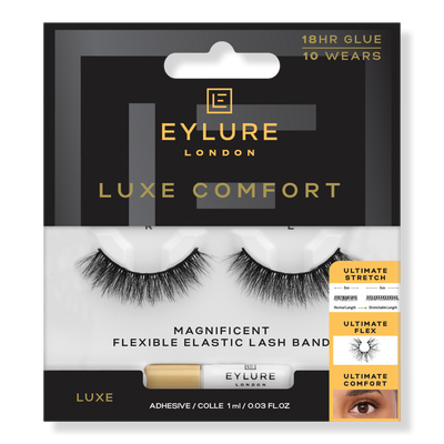 Eylure Luxe Comfort Faux Mink False Eyelashes, Magnificent
