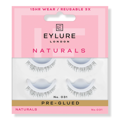 Eylure Naturals Pre-Glued No. 031 Eyelashes Twin Pack