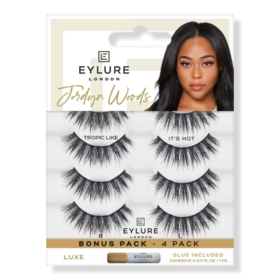 Eylure Jordyn Woods Tropic Like It's Hot Luxe Eyelashes Multipack