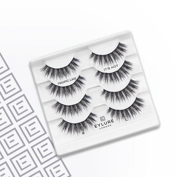 Eylure Jordyn Woods Tropic Like It's Hot Luxe Eyelashes Multipack #2