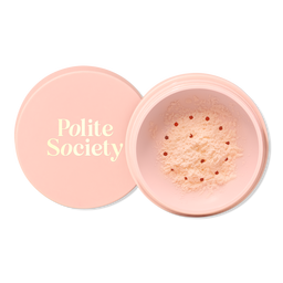Polite Society More Than A Pretty Powder Skin-caring Loose Setting Powder - Brightening Peach