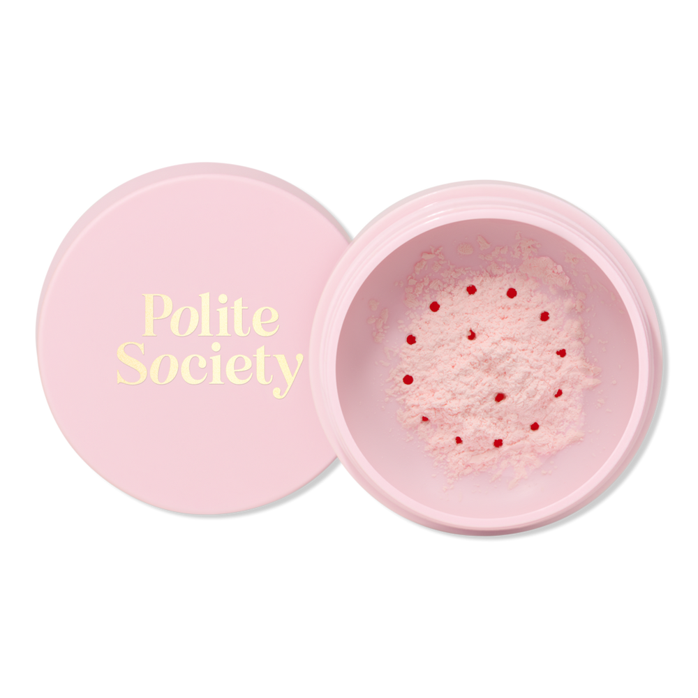 Polite Society More Than A Pretty Powder Skin-caring Loose Setting Powder - Brightening Petal