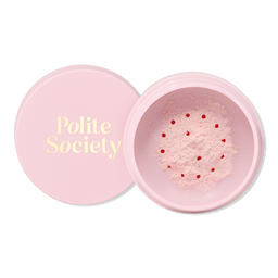 Polite Society More Than A Pretty Powder Skin-caring Loose Setting Powder - Brightening Petal