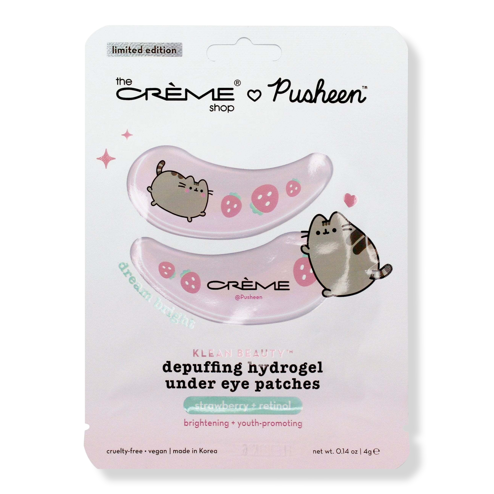 The Crème Shop Pusheen Hydrogel Under Eye Patches #1