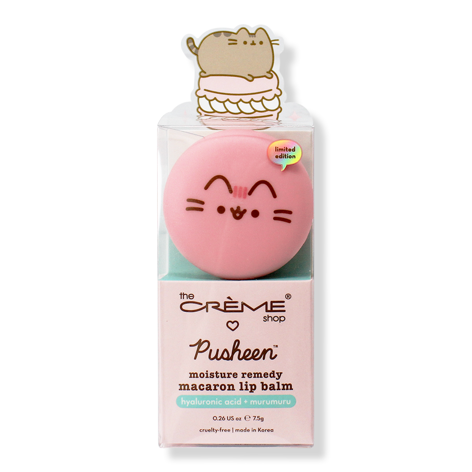 The Crème Shop Pusheen Macaron Lip Balm #1