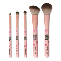 Pusheen 5 Piece Makeup Brushes Sweet Strawberry