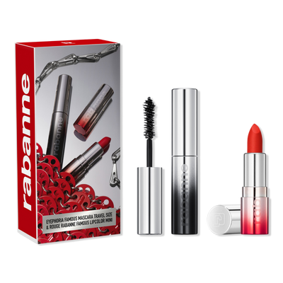 Rabanne Must Have Minis Famous Mascara & Lipstick Set