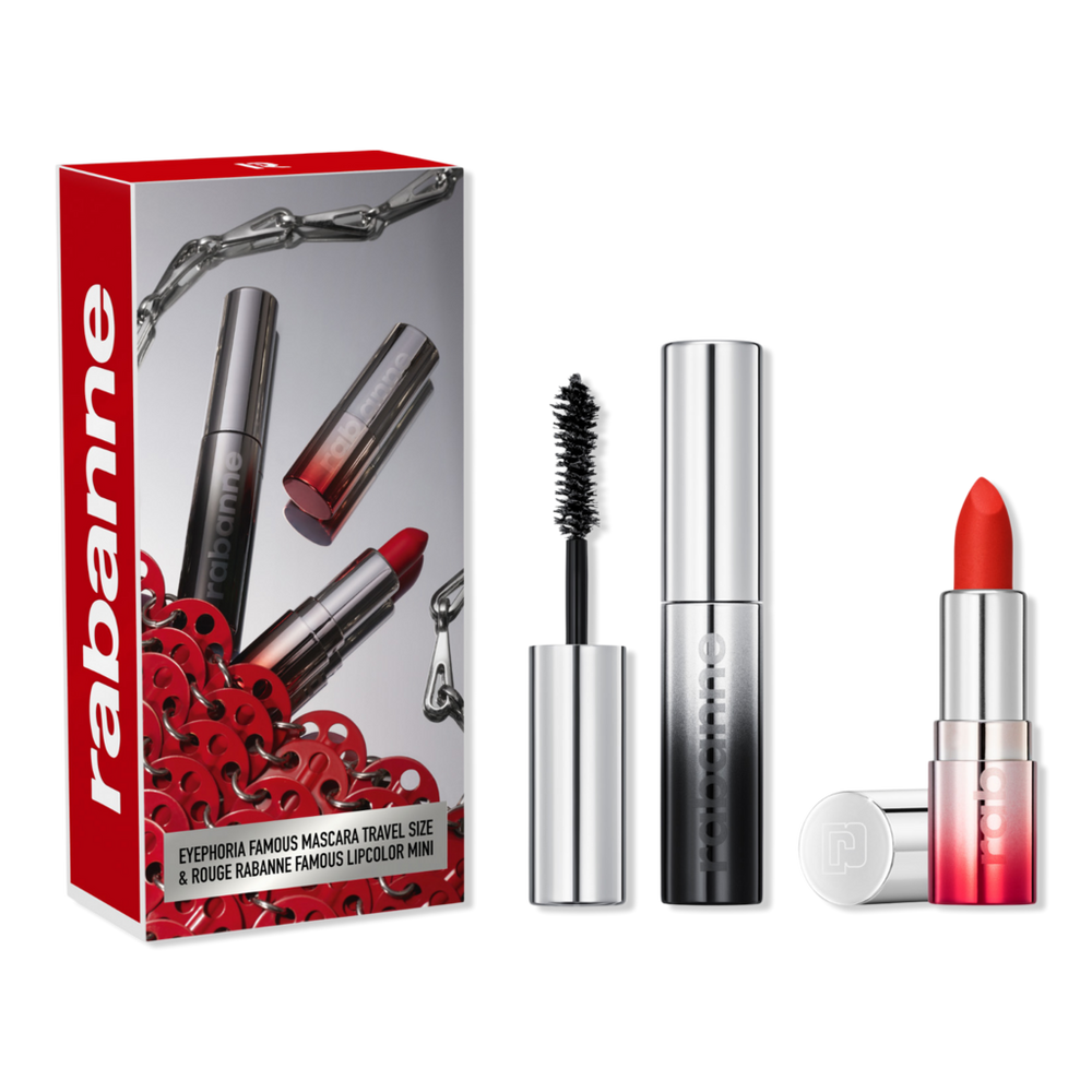 Rabanne Must Have Minis Famous Mascara & Lipstick Set