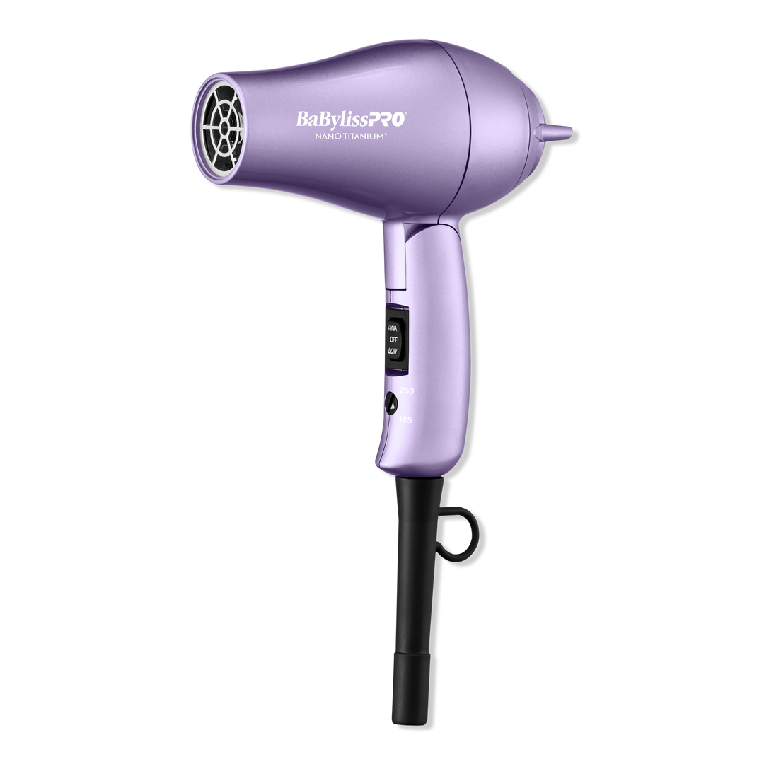 BaBylissPRO Free Nano Titanium Limited Edition Lilac Travel Dryer with $139.99 Babyliss purchase #1