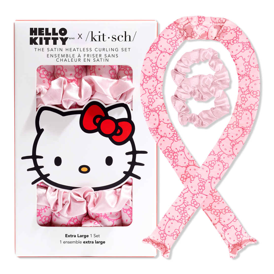 Kitsch Hello Kitty x Kitsch XL Heatless Curling Set #1