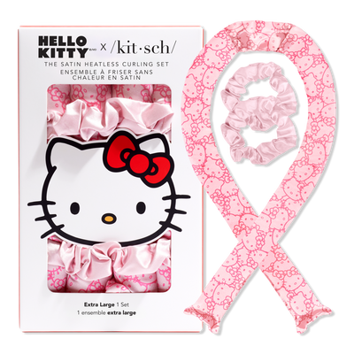 Kitsch Hello Kitty x Kitsch XL Heatless Curling Set