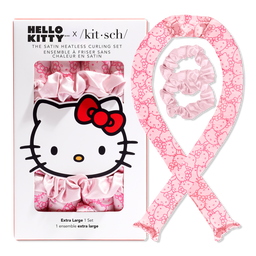 Hello Kitty x Kitsch XL Heatless Curling Set