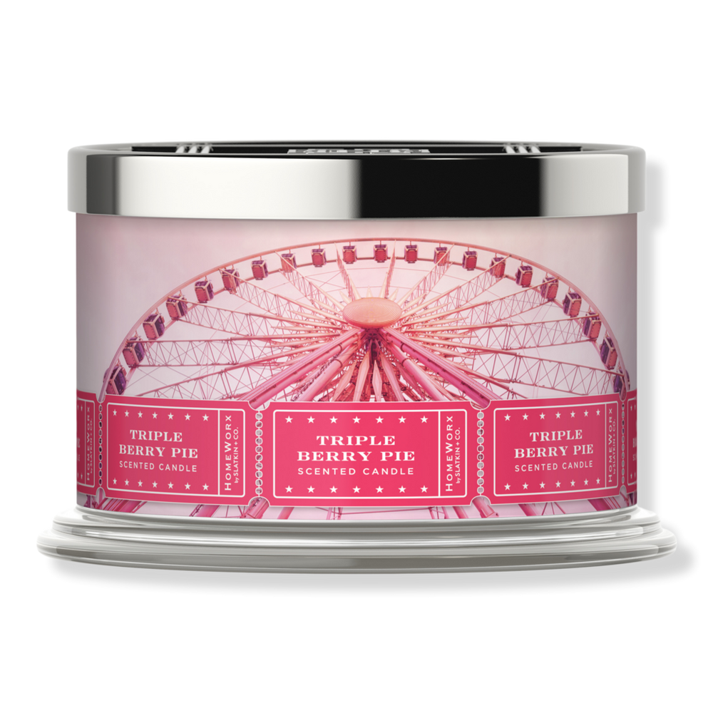 Homeworx Triple Berry Pie 4-wick Scented Candle In Multi