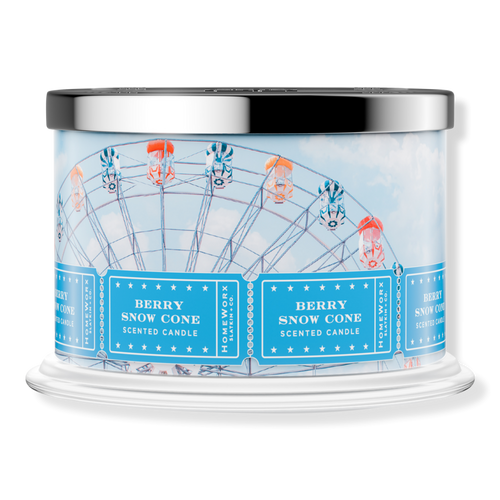 HomeWorx Berry Snow Cone 4Wick Scented Candle Ulta Beauty
