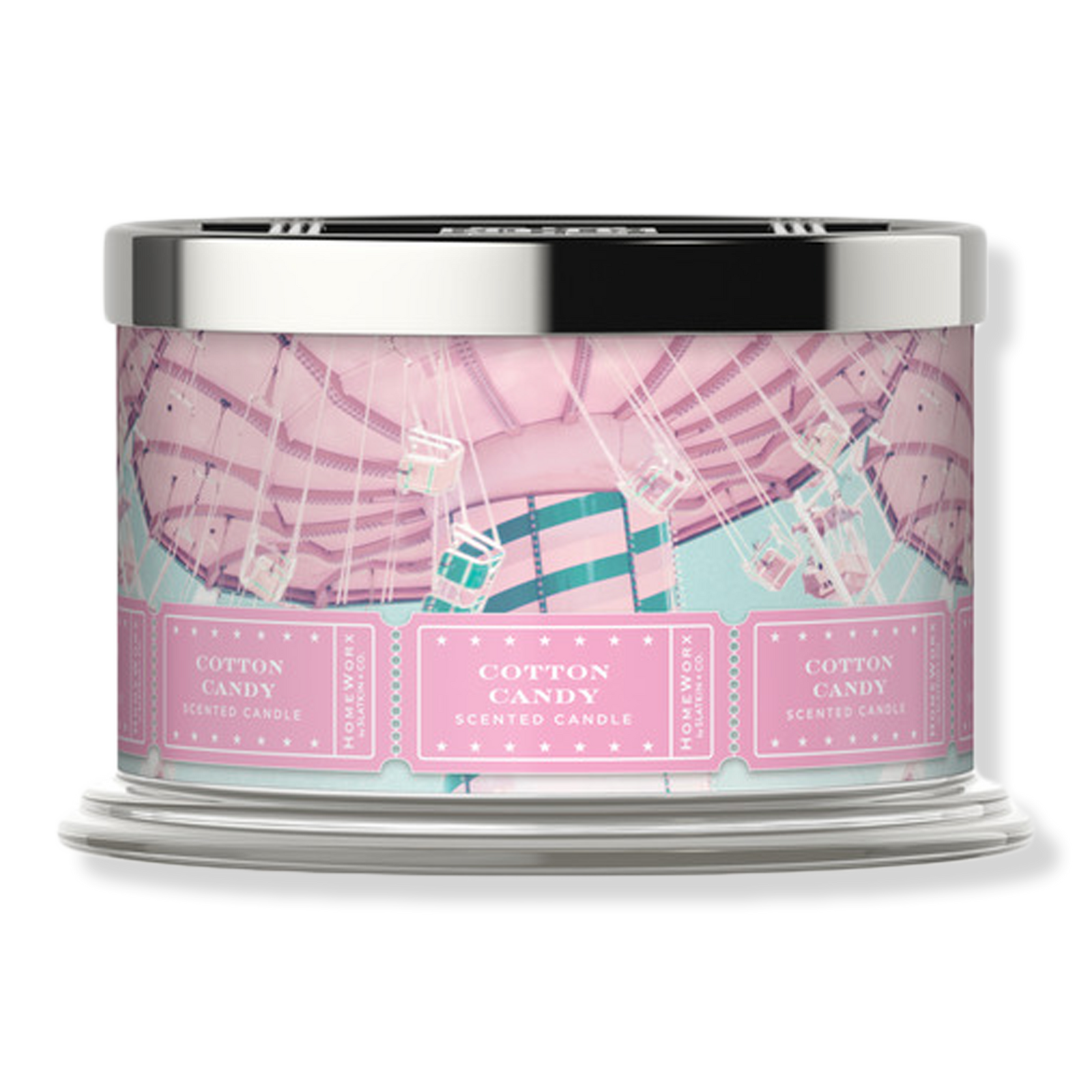 HomeWorx - Cotton Candy 4-Wick Scented Candle | Ulta Beauty