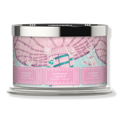 HomeWorx Cotton Candy 4-Wick Scented Candle