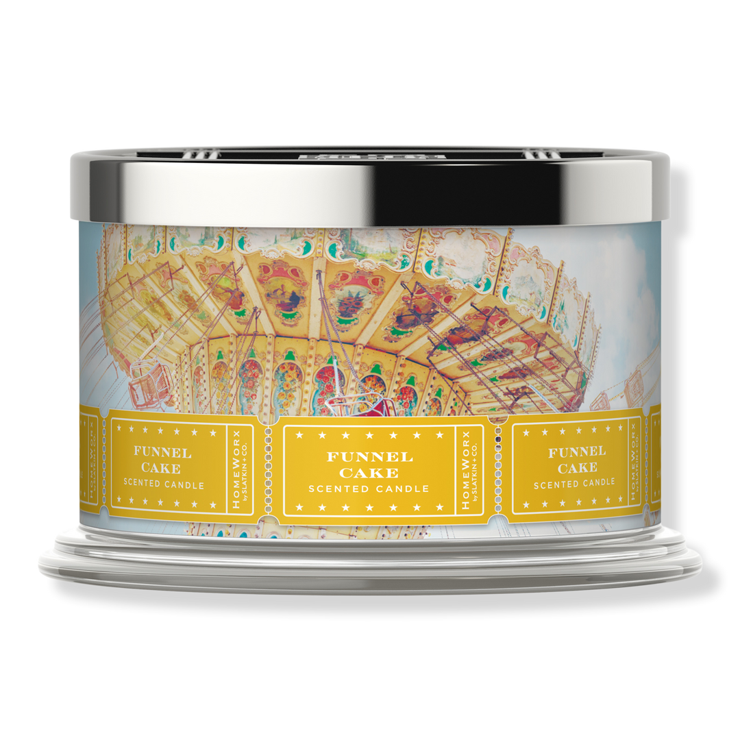 HomeWorx Funnel Cake 4-Wick Scented Candle #1