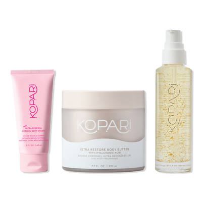 Kopari Beauty Smooth Skin Essentials Body Care Kit