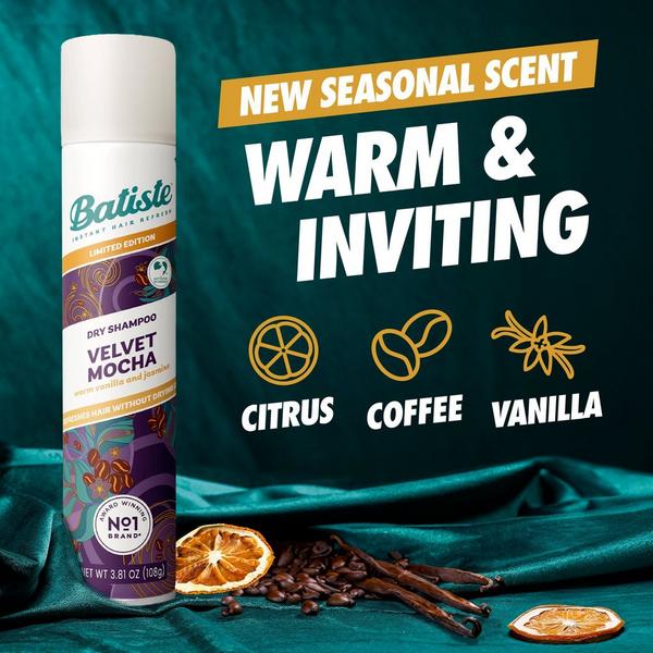 Batiste Limited Edition Original & Velvet Mocha Dry Shampoo Holiday Duo #4